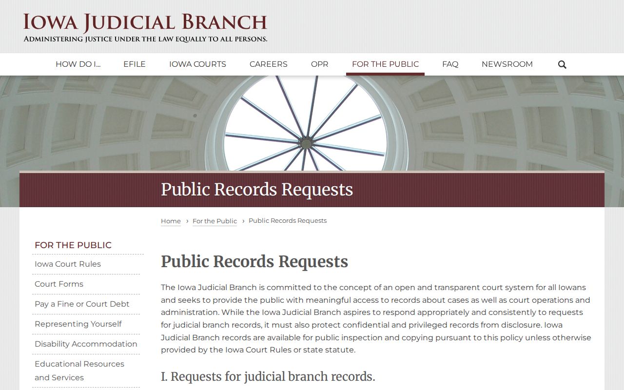 Howard County warrant records public request policy
